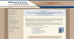 Desktop Screenshot of macatea.com